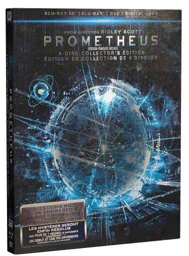 Prometheus Blu-ray, 20th Century Fox
