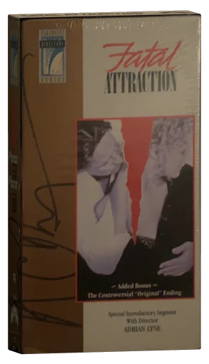 Fatal Attraction VHS, Paramount