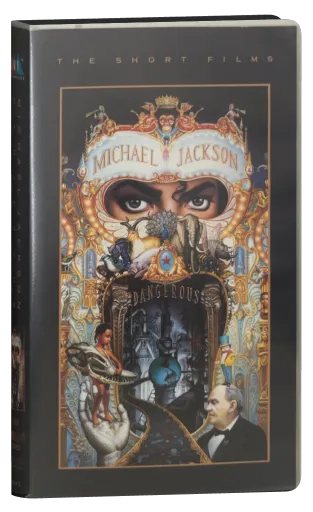 Michael Jackson: Dangerous - The Short Films VHS, SMV