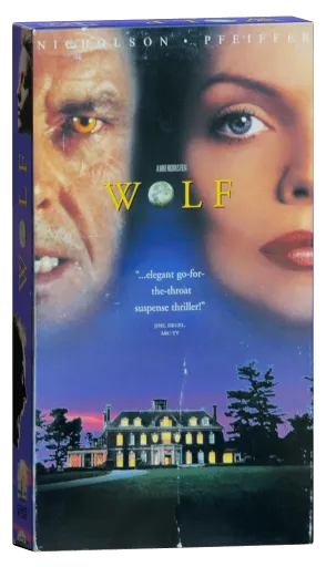 Wolf VHS, Columbia TriStar Home Video