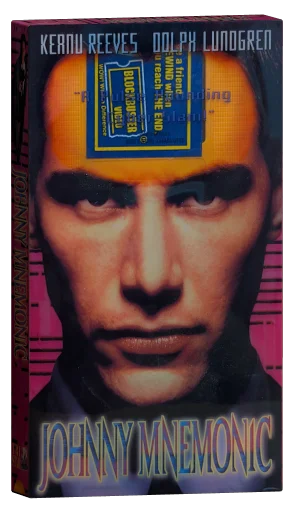 Johnny Mnemonic VHS, Columbia TriStar Home Video