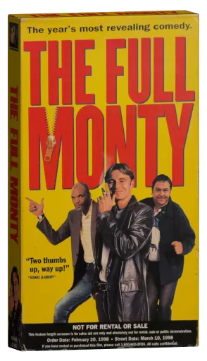 The Full Monty VHS, 20th Century Fox Home Entertainment