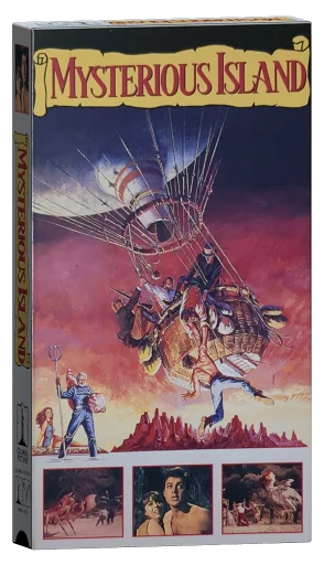 Mysterious Island VHS, Columbia TriStar Home Video
