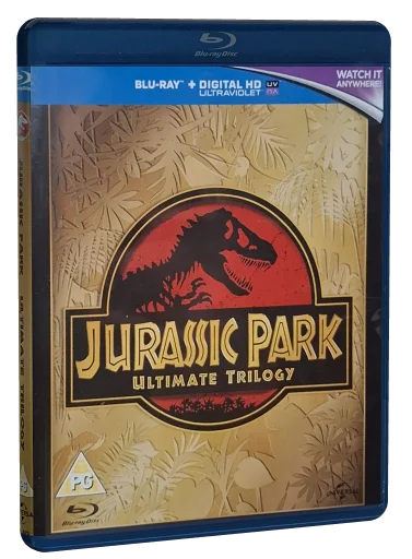 Jurassic Park Ultimate Trilogy Blu-ray cover