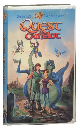 Quest for Camelot VHS, Warner Bros.