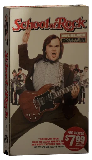 The School of Rock VHS, Paramount