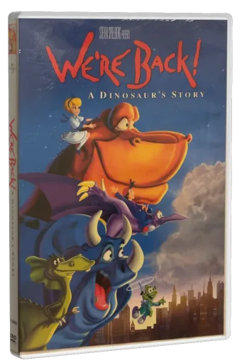 We're Back! A Dinosaur's Story DVD, Universal Studios Home Entertainment