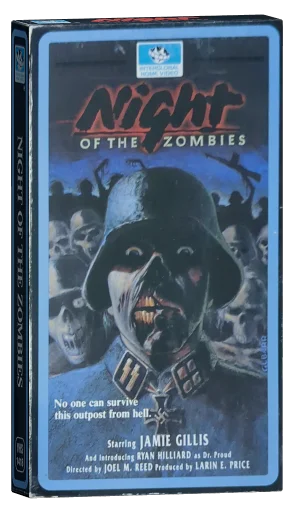 Night of the Zombies VHS, InterGlobal Video Promotions Ltd.