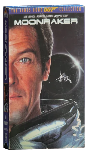 Moonraker VHS, MGM/UA Home Video