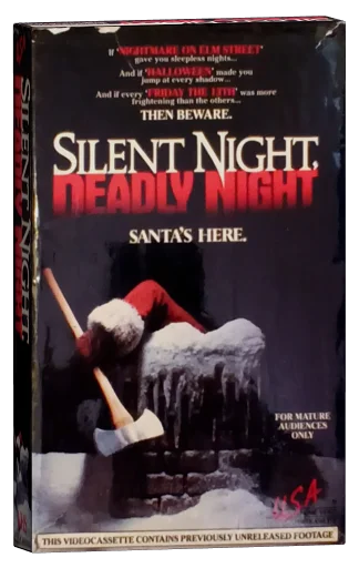 Silent Night, Deadly Night VHS, U.S.A. Home Video