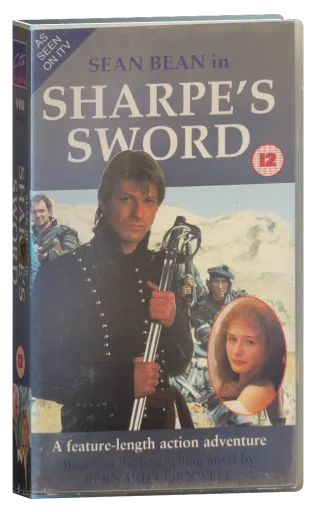 Sharpe's Sword VHS cover