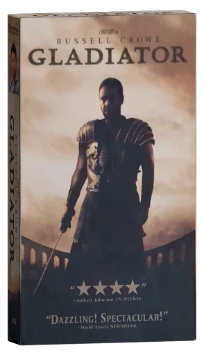 Gladiator VHS, DreamWorks Home Entertainment