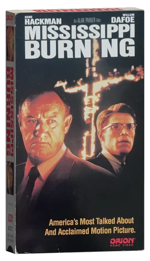 Mississippi Burning VHS cover