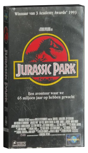 Jurassic Park VHS, Universal Studios Home Video