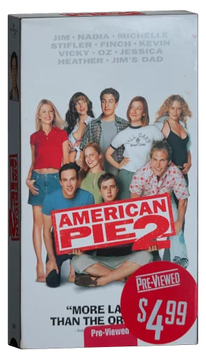 American Pie 2 VHS, Universal Studios