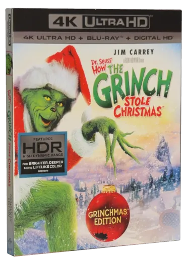 How the Grinch Stole Christmas 4K-UHD, Universal Pictures Home Entertainment