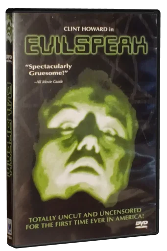 Evilspeak DVD, Anchor Bay Entertainment