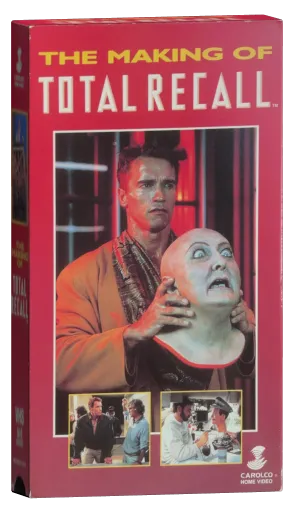 Total Recall VHS, Carolco Home Video