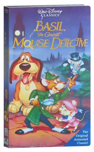 The Great Mouse Detective VHS, Walt Disney Classics