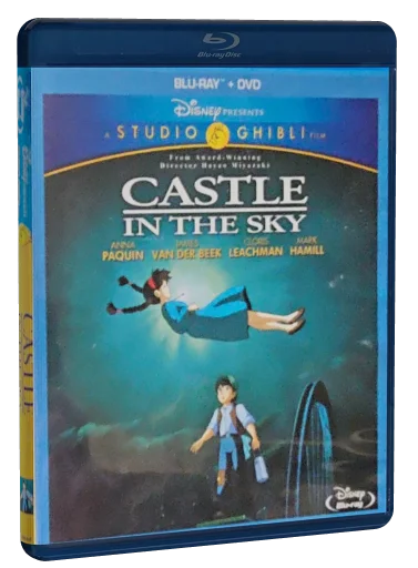 Castle in the Sky Blu-ray, Disney