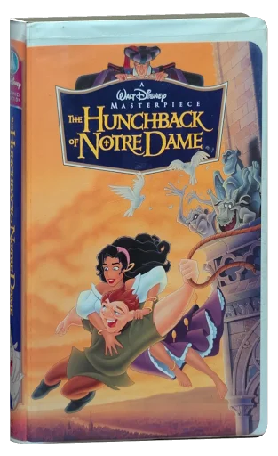 The Hunchback of Notre Dame VHS, Walt Disney Home Video