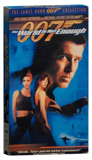 The World Is Not Enough VHS, MGM Home Entertainment