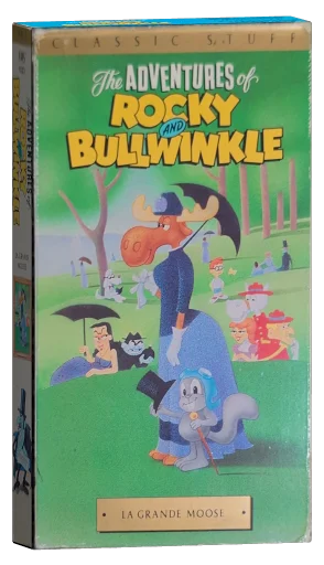 The Adventures of Rocky and Bullwinkle and Friends VHS, Buena Vista Home Video