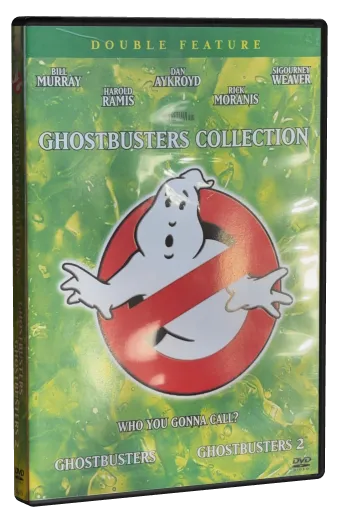 Ghostbusters 1 & 2 DVD cover