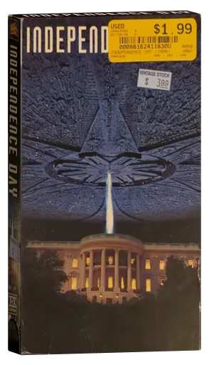Independence Day VHS, Twentieth Century Fox Home Entertainment