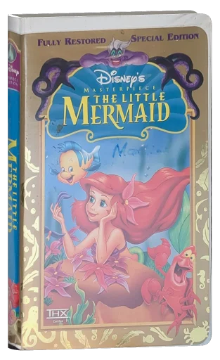 The Little Mermaid VHS, Buena Vista Home Entertainment