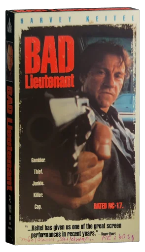 Bad Lieutenant VHS, LIVE Home Video