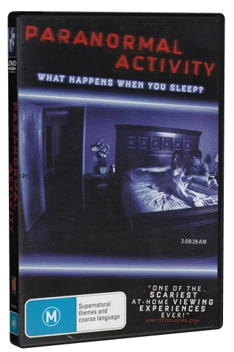 Paranormal Activity DVD, Icon Home Entertainment