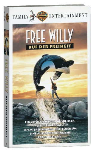 Free Willy VHS, Warner Home Video