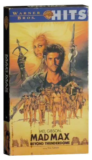 Mad Max Beyond Thunderdome VHS, Warner Bros.