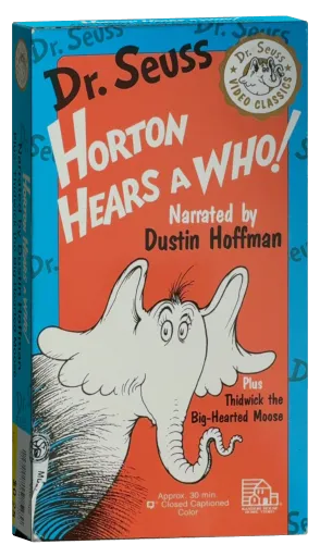 Horton Hears a Who! VHS cover