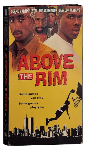 Above the Rim VHS, New Line Home Video
