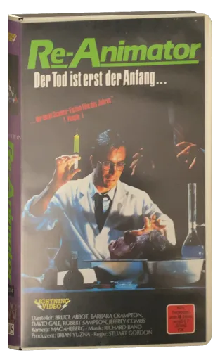 Re-Animator VHS, Lightning Video