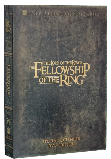 The Lord of the Rings: The Fellowship of the Ring DVD, New Line Home Entertainment