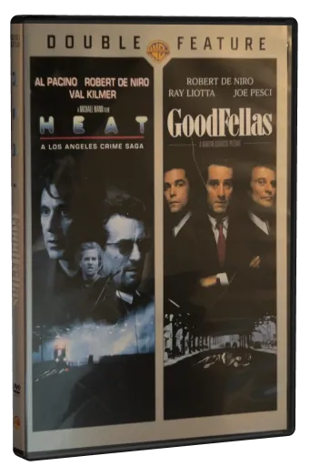 Heat / Goodfellas DVD cover