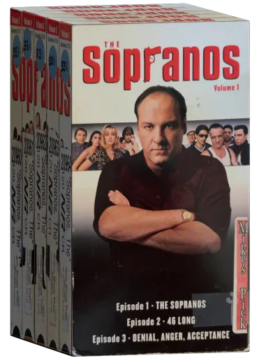 The Sopranos VHS, HBO Home Video