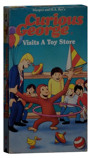 Curious George VHS, GoodTimes Home Video
