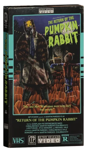 The Return of the Pumpkin Rabbit VHS cover