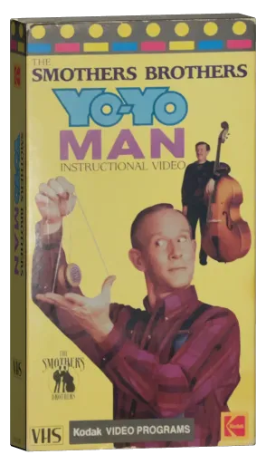 Smothers Brothers Yo-Yo Man Instructional Video VHS cover