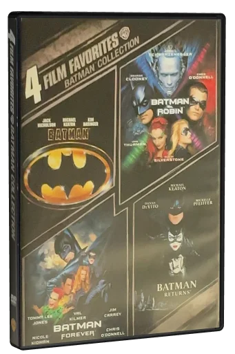 Batman Collection: 4 Film Favorites DVD cover