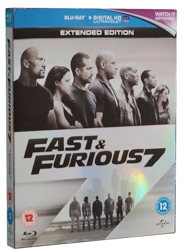 Furious 7 Blu-ray, Universal