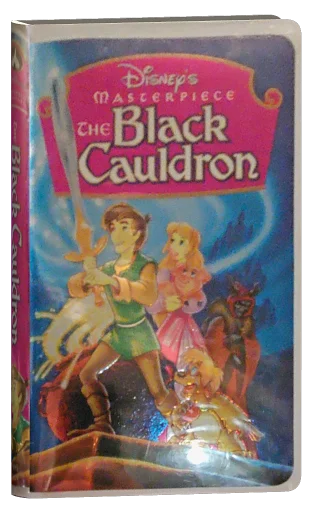 The Black Cauldron VHS, Walt Disney Home Video