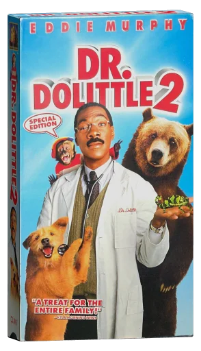 Dr. Dolittle 2 VHS, 20th Century Fox Home Entertainment