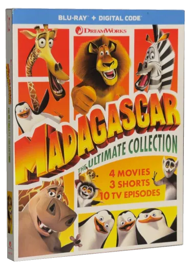 Madagascar Blu-ray, Universal Pictures Home Entertainment