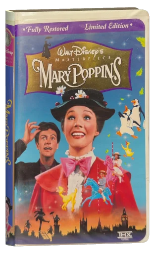 Mary Poppins VHS, Buena Vista Home Video