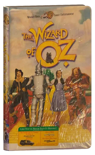 The Wizard of Oz VHS, Warner Bros.